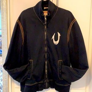 True Religion Zip up sweater